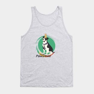 Think Positive Dog Tank Top